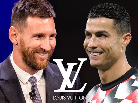 messi e cristiano louis vuitton